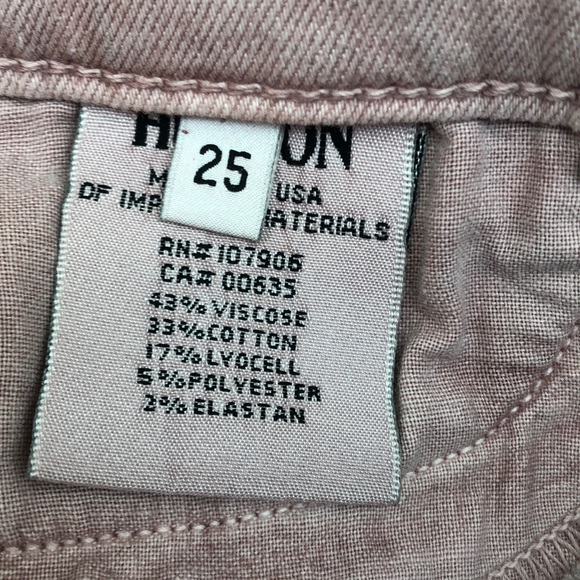 Hudson Skinny Jeans in Light Pink size 25 - Picture 3 of 5